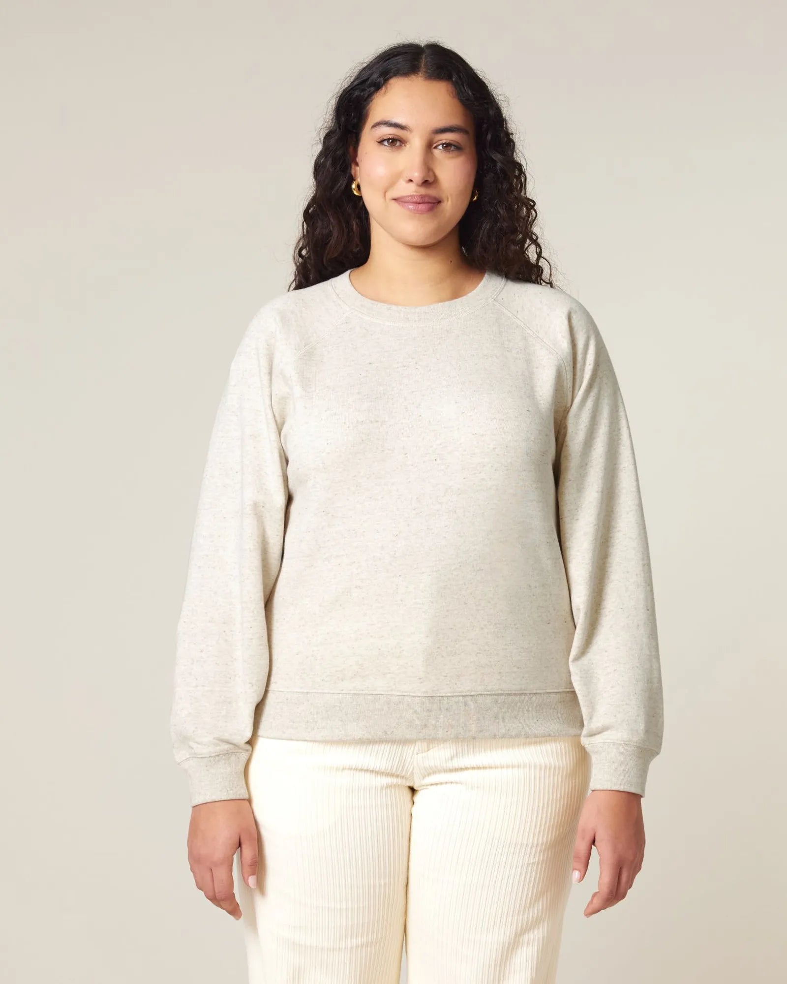 Bluza z okrągłym dekoltem z bawełny organicznej Stella Clara z nadrukiem - 14