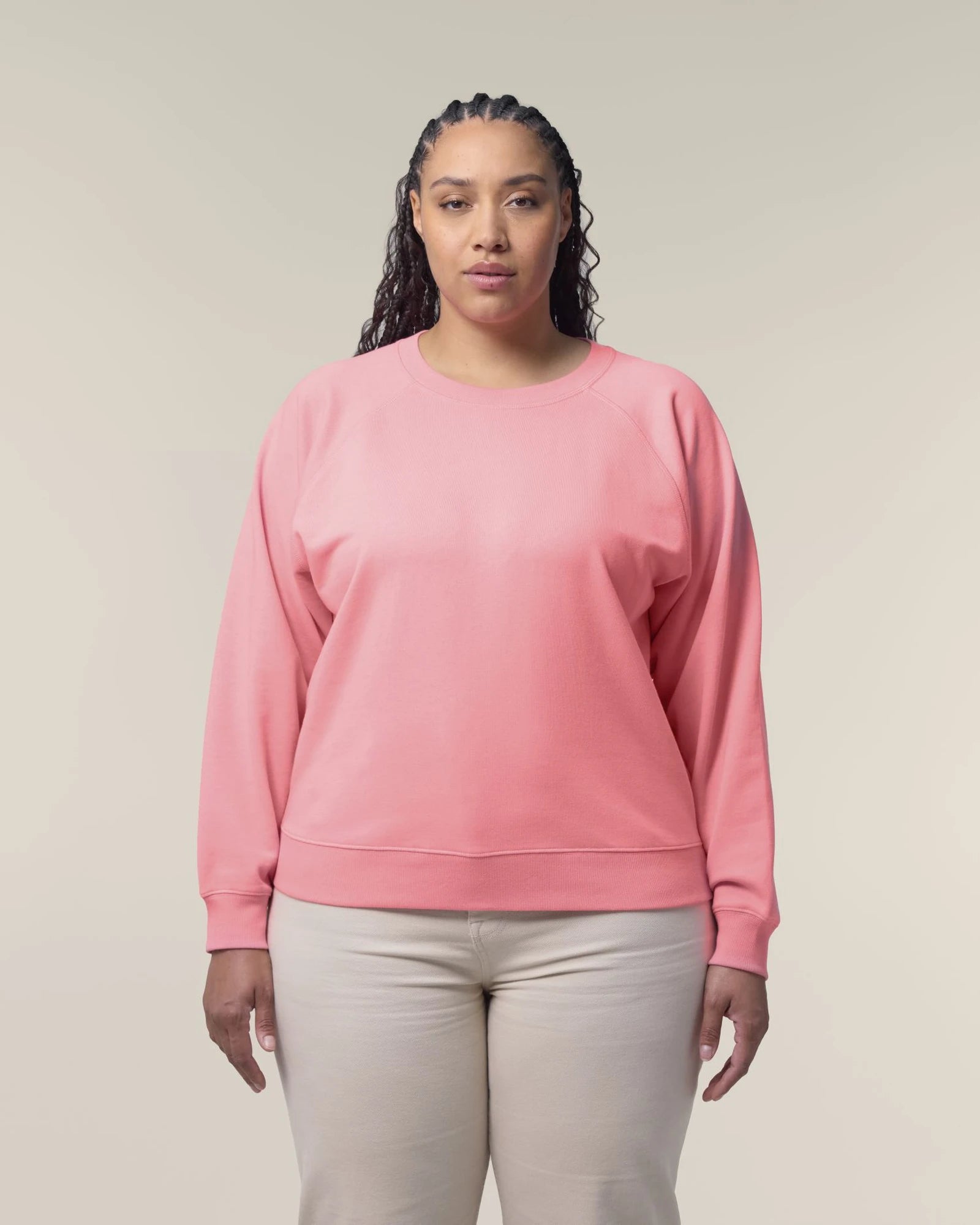Bluza z okrągłym dekoltem z bawełny organicznej Stella Clara z nadrukiem - 5