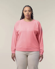 Bluza z okrągłym dekoltem z bawełny organicznej Stella Clara z nadrukiem - 5