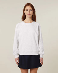 Bluza z okrągłym dekoltem z bawełny organicznej Stella Clara z nadrukiem - 12