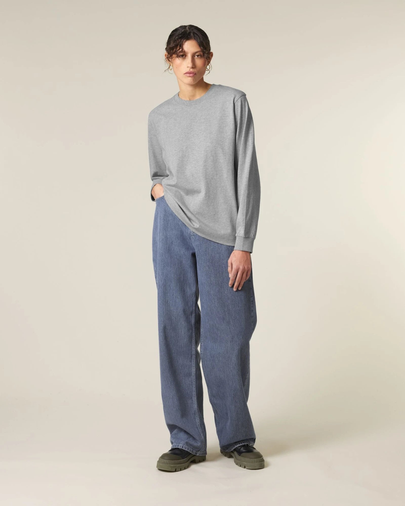 Koszulka unisex z grubej bawełny organicznej Stanley/Stella Freestyler z nadrukiem - 11