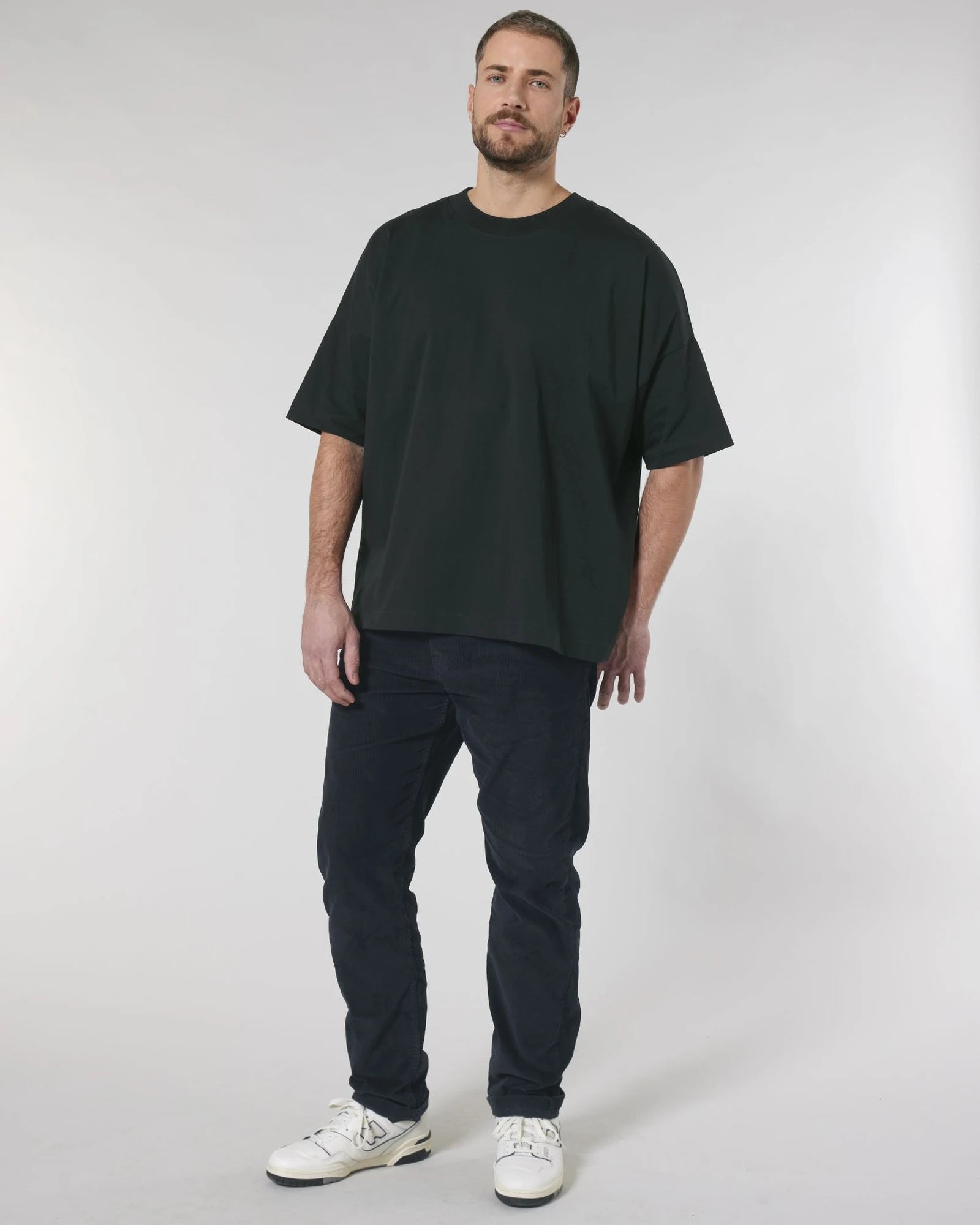 Koszulka oversize z bawełny organicznej Stanley/Stella Blaster z nadrukiem - 1