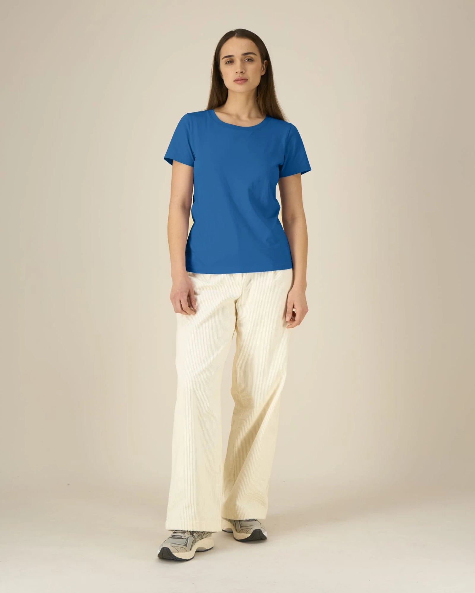 Koszulka damska z bawełny organicznej Stanley/Stella Expresser 2.0 z nadrukiem - Niebieski (royal blue)