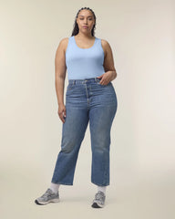 Top damski z bawełny organicznej Stanley/Stella Ava z nadrukiem - Blue Soul
