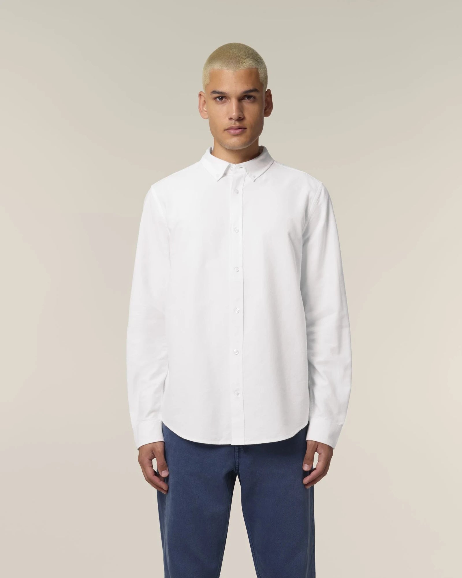 Koszula męska z bawełny organicznej Stanley/Stella Oxford z nadrukiem - 3