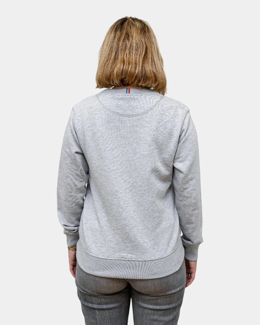Damska bluza z kapturem Made in France z logo - 4
