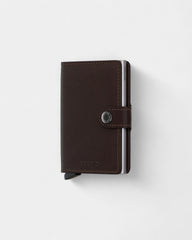 Etui na karty Miniwallet ze skóry z logo - 14