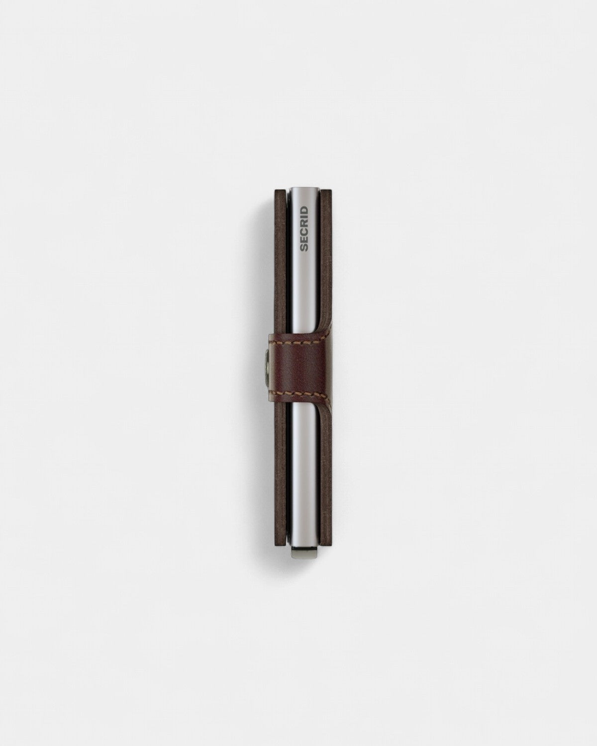 Etui na karty Miniwallet ze skóry z logo - 13