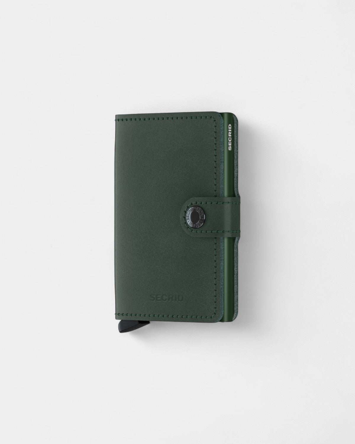 Etui na karty Miniwallet ze skóry z logo - 8