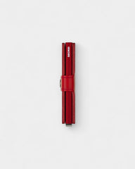 Etui na karty Miniwallet ze skóry z logo - 2