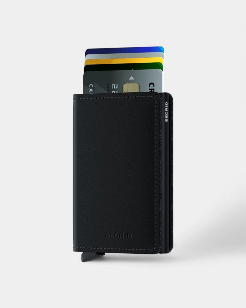 Portfel Slimwallet ze skóry z logo - 2