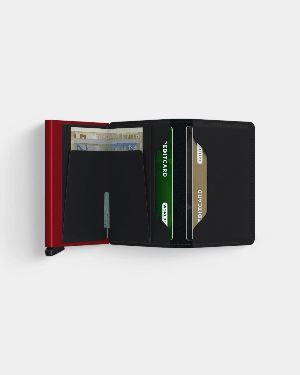 Portfel Slimwallet ze skóry z logo - 8