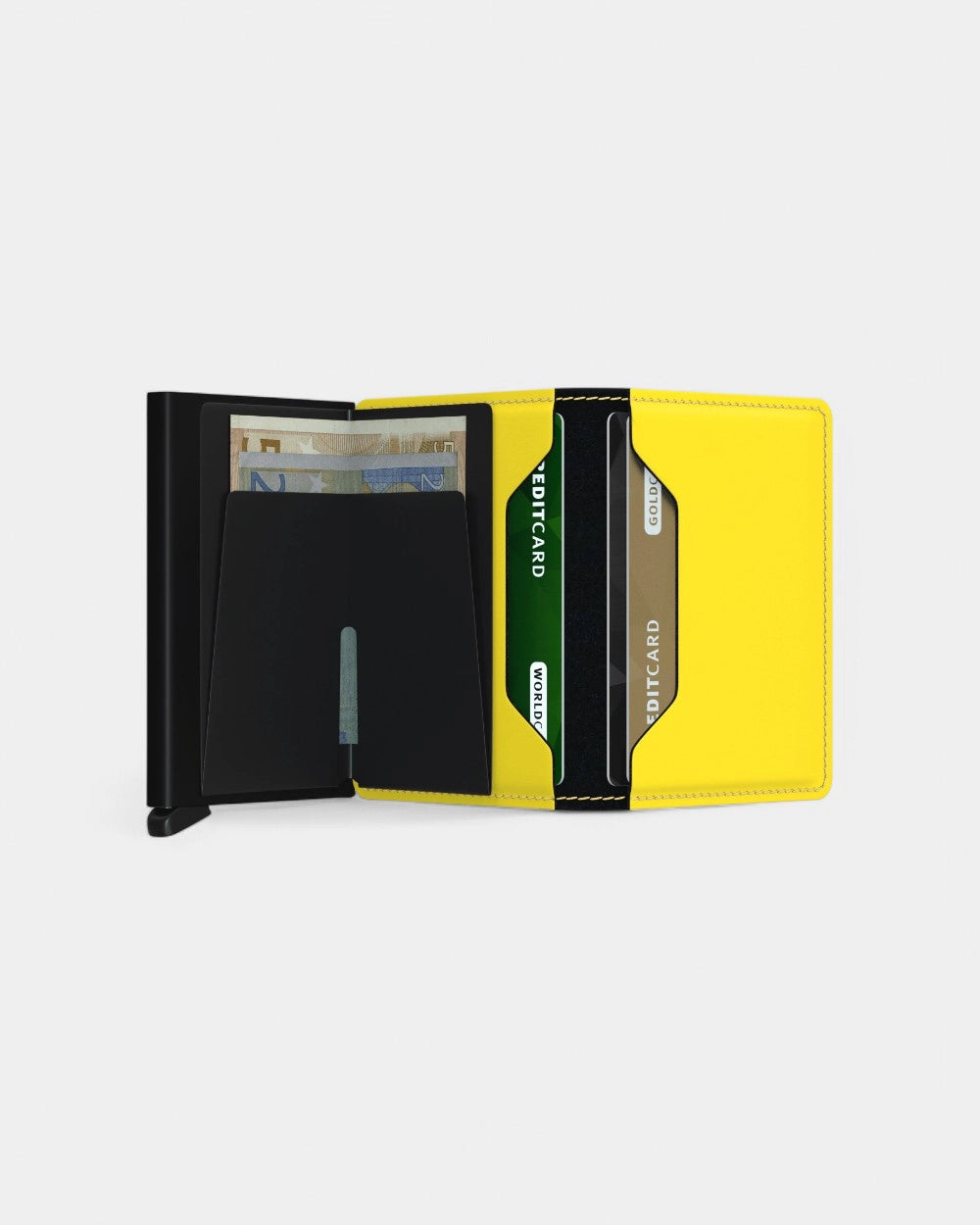 Portfel Slimwallet ze skóry z logo - 13