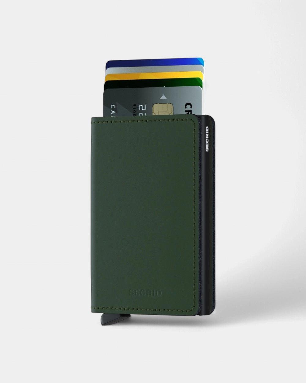 Portfel Slimwallet ze skóry z logo - 16