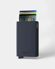 Portfel Slimwallet ze skóry z logo - 20