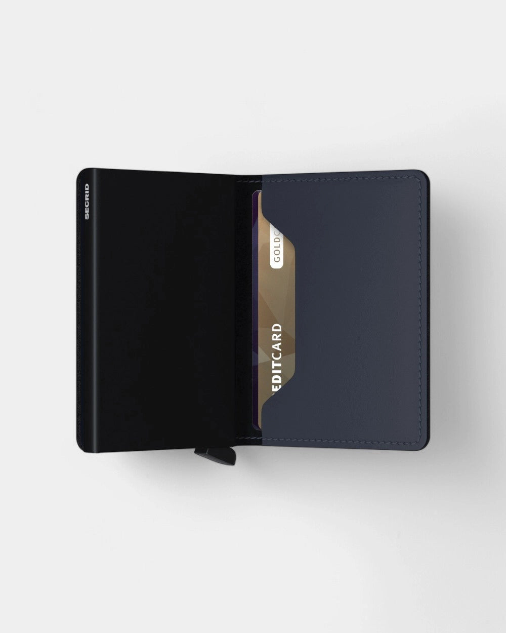 Portfel Slimwallet ze skóry z logo - 23