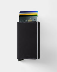 Portfel Slimwallet ze skóry z logo - 25
