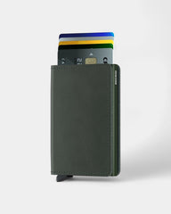 Portfel Slimwallet ze skóry z logo - 28