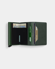 Portfel Slimwallet ze skóry z logo - 30