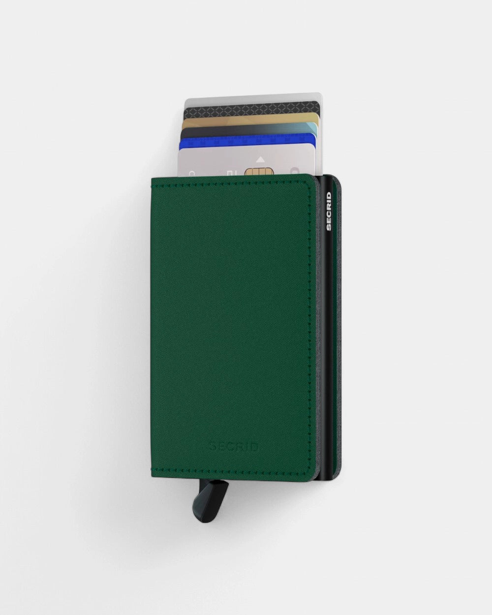 Portfel Slimwallet ze skóry z logo - 40