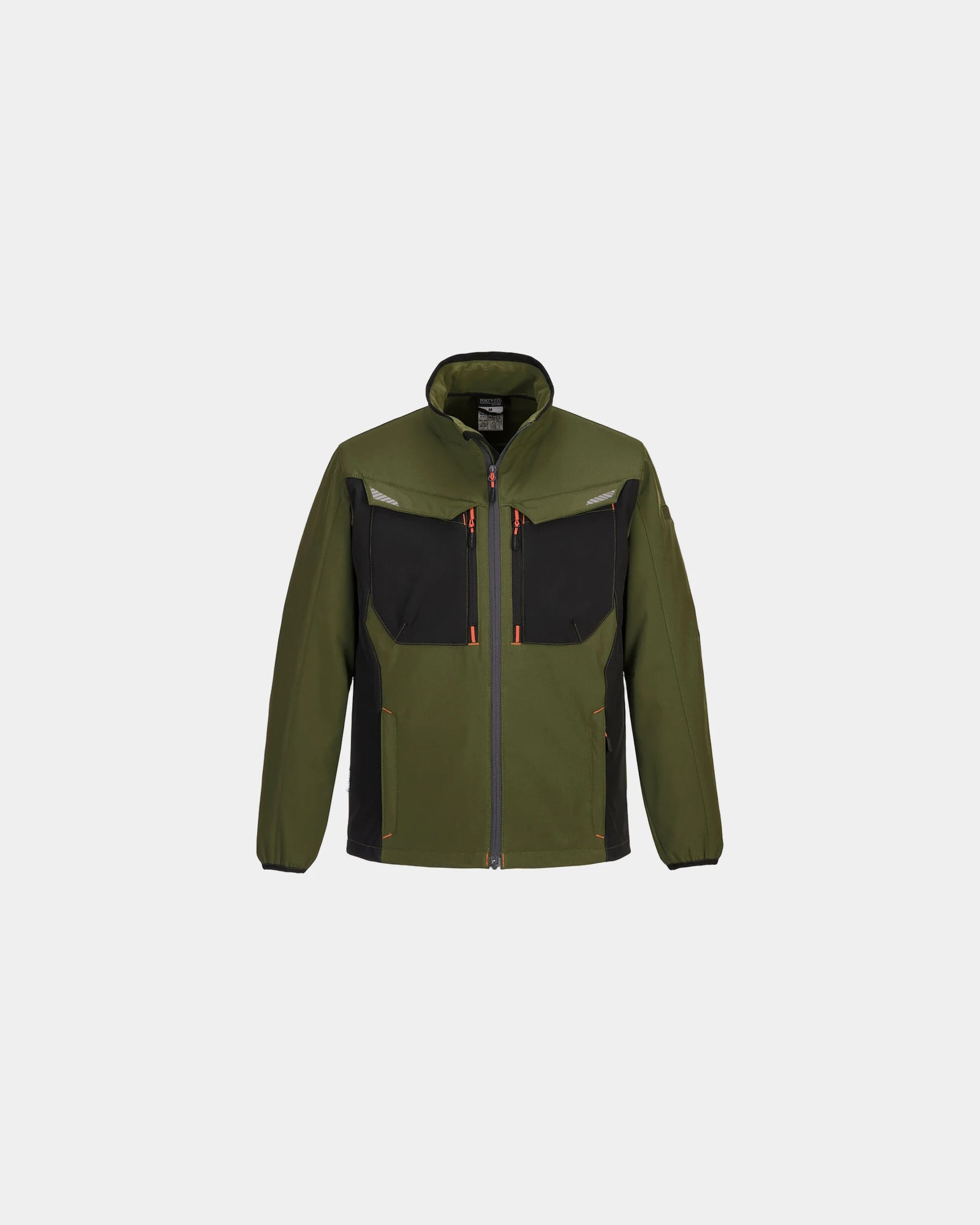 Kurtka softshell wodoodporna WX3 Eco Hybrid z nadrukiem - Pomarańczowy
