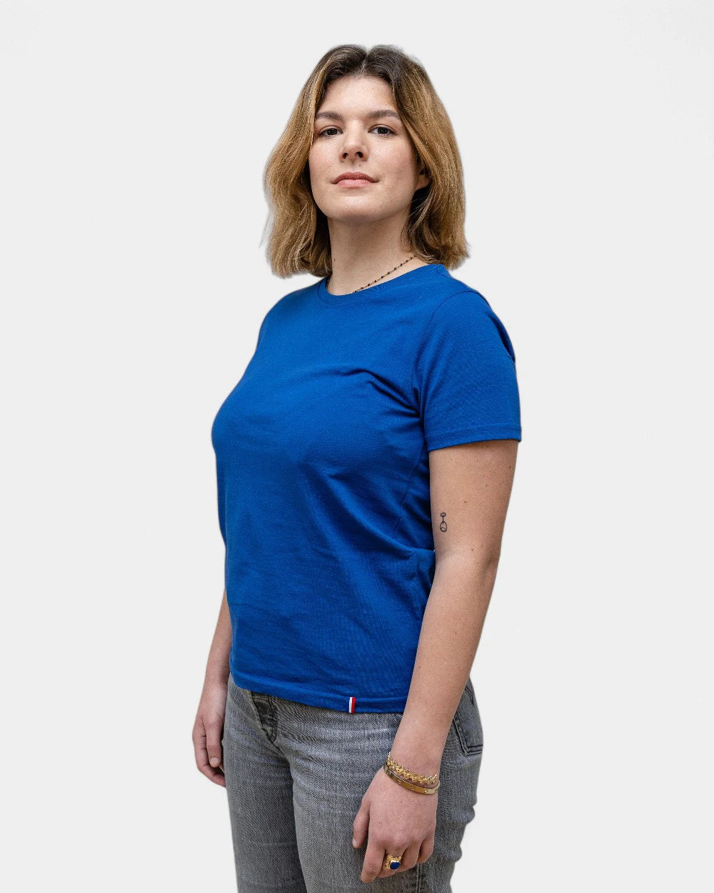 Damski T-shirt Made in France z nadrukiem - 2