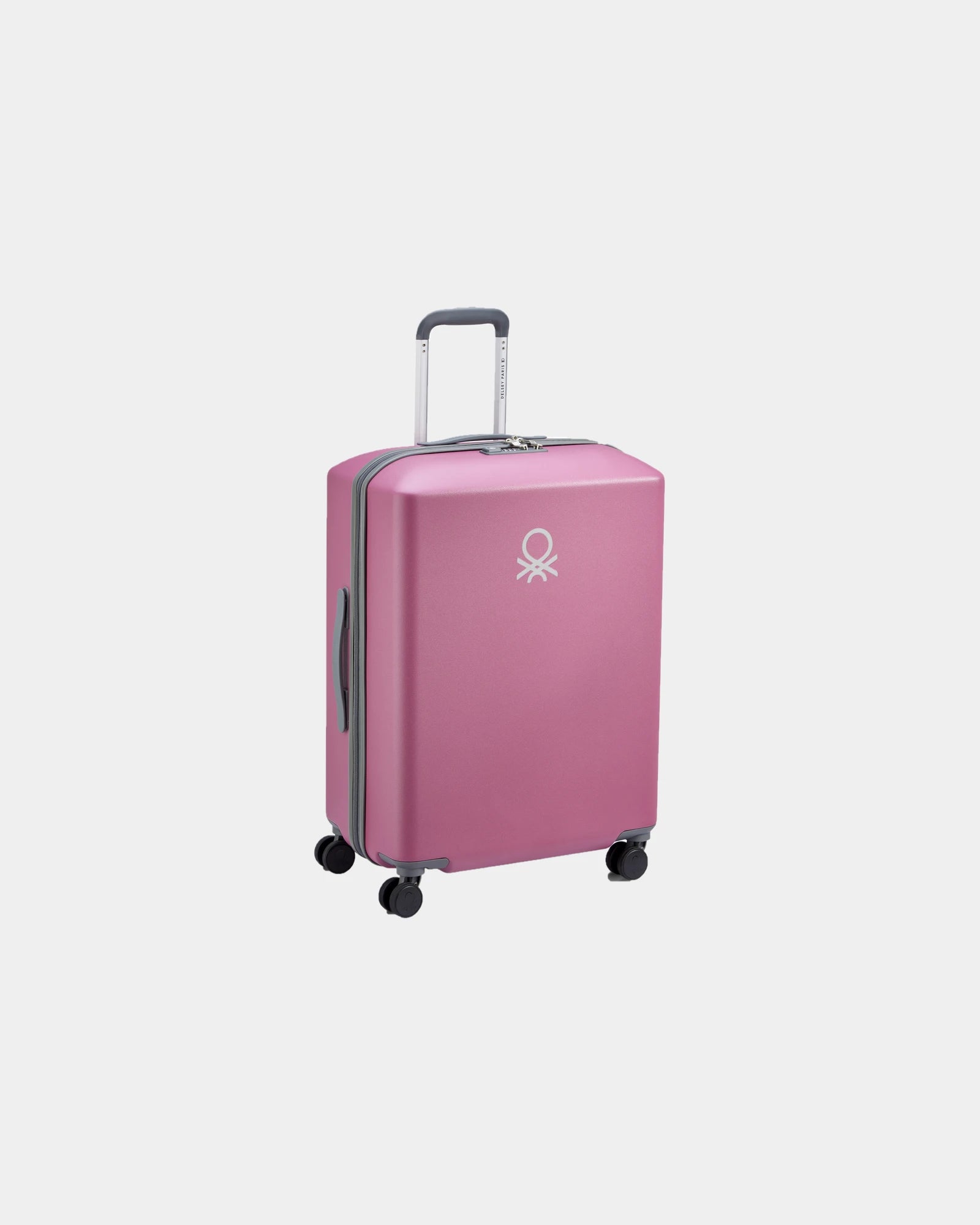 Walizka ABS UCB HARDSIDE 66 cm z nadrukiem - Różowy
