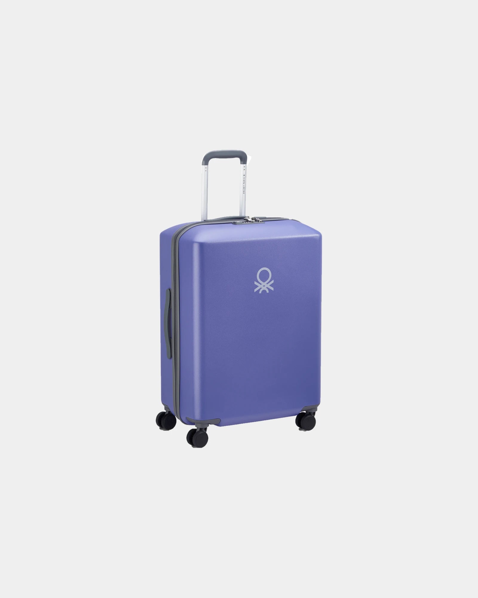 Walizka ABS UCB HARDSIDE 66 cm z nadrukiem - Fioletowy