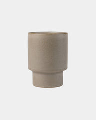Kubek ceramiczny z gliny z recyklingu Vinga Nagano 250 ml z nadrukiem - Beżowy