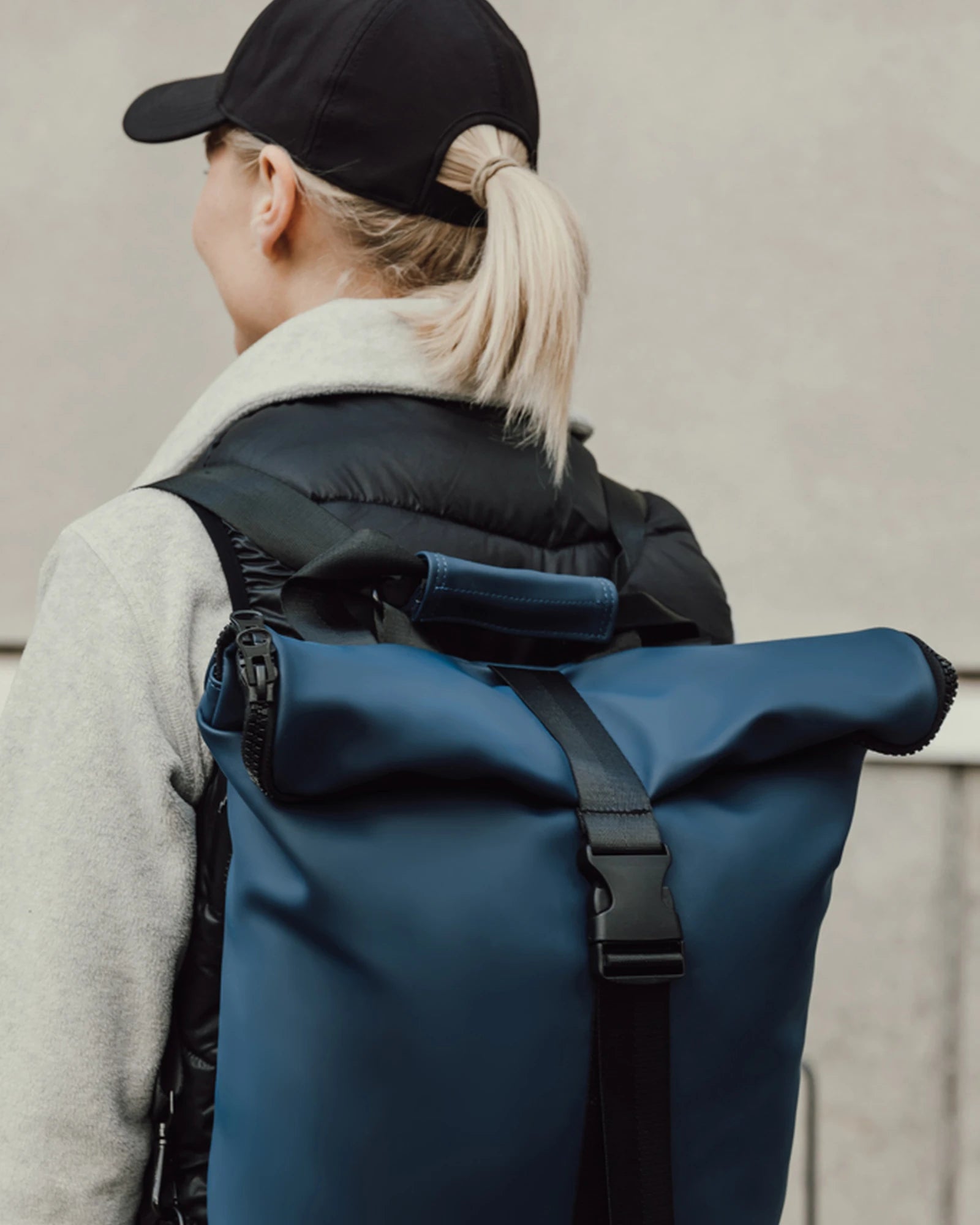 Torba rowerowa z PU z recyklingu Vinga Baltimore 23 l z nadrukiem - 37