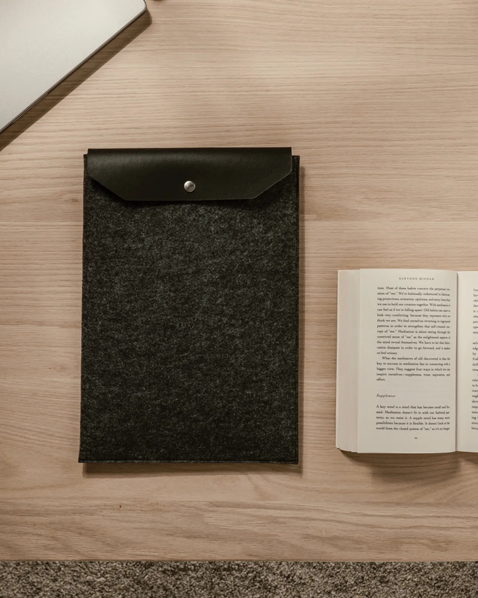 Etui na laptopa z filcu z recyklingu Vinga Albon 15" z nadrukiem - 6