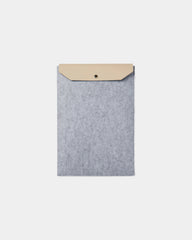 Etui na laptopa z filcu z recyklingu Vinga Albon 15" z nadrukiem - Szary