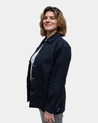 Płócienna koszula wierzchnia unisex z logo - 1