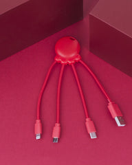 Kabel do ładowania z wieloma złączami Octopus z nadrukiem - 6