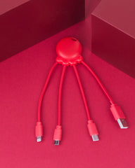 Kabel do ładowania z wieloma złączami Octopus z nadrukiem - 3