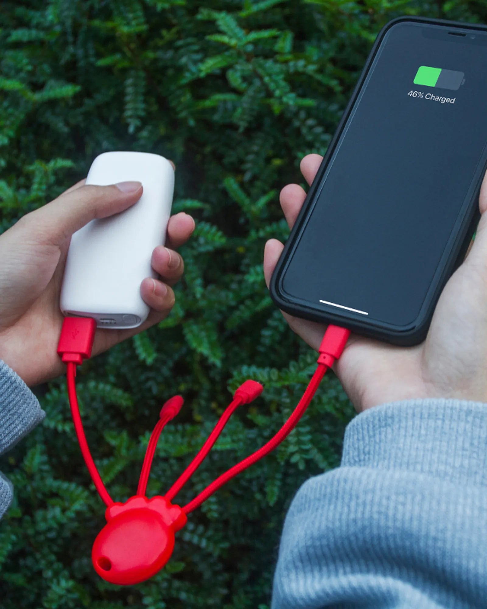 Kabel do ładowania z wieloma złączami Octopus z nadrukiem - 2