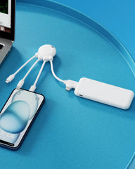 Kabel do ładowania z plastiku z recyklingu Octopus OBP z nadrukiem - 3