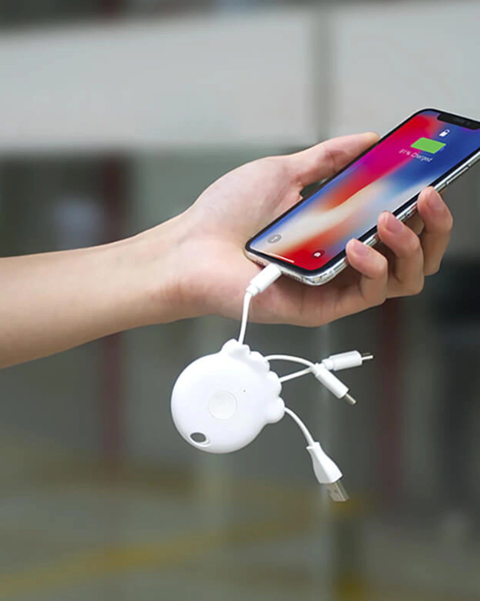 Powerbank 1000 mAh z ABS Octopus Booster Metal z nadrukiem - 7