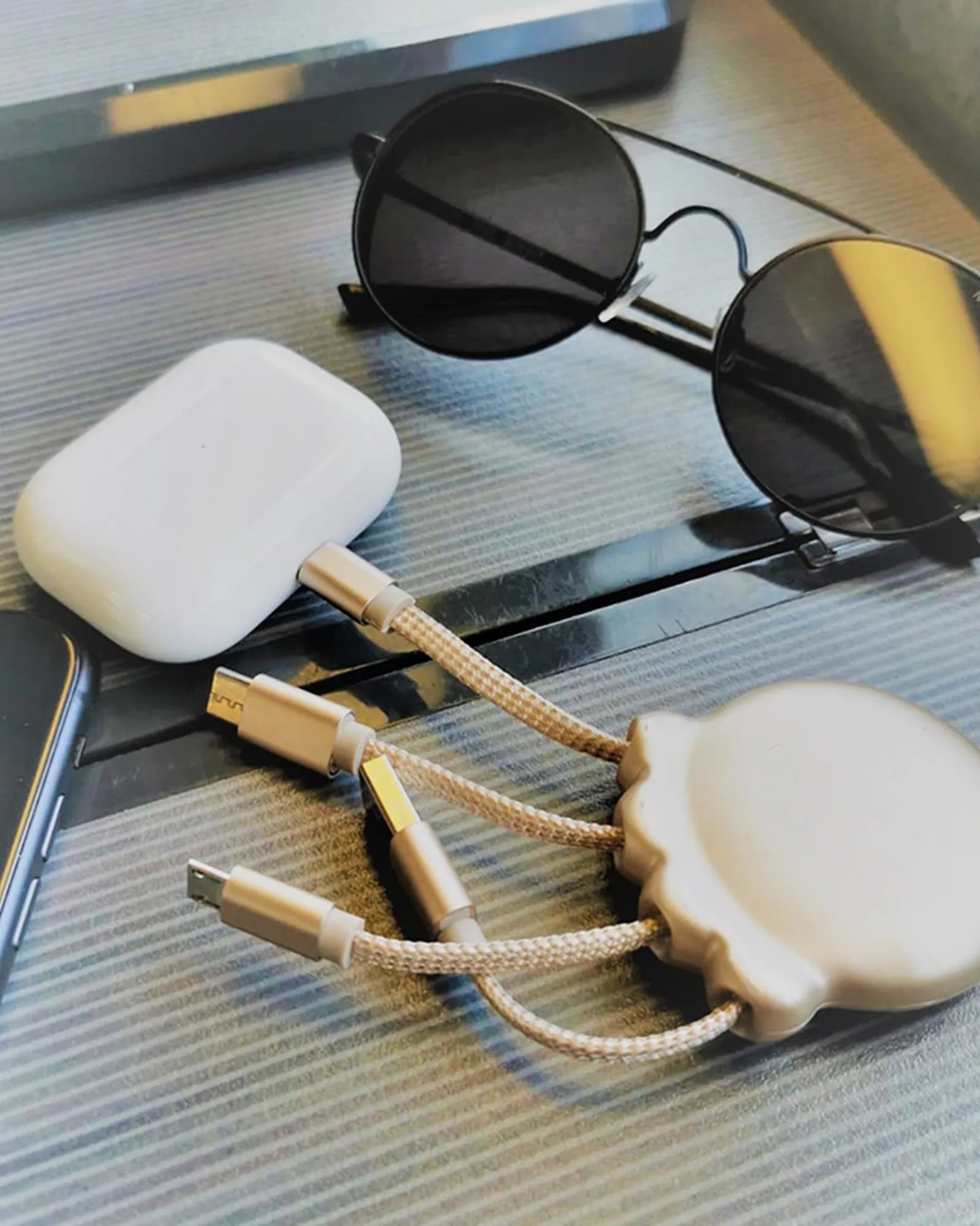 Powerbank 1000 mAh z ABS Octopus Booster Metal z nadrukiem - 4