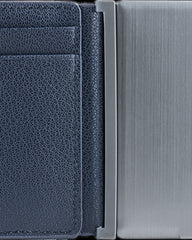 Etui na karty anty-RFID ze skóry z recyklingu z nadrukiem - 3