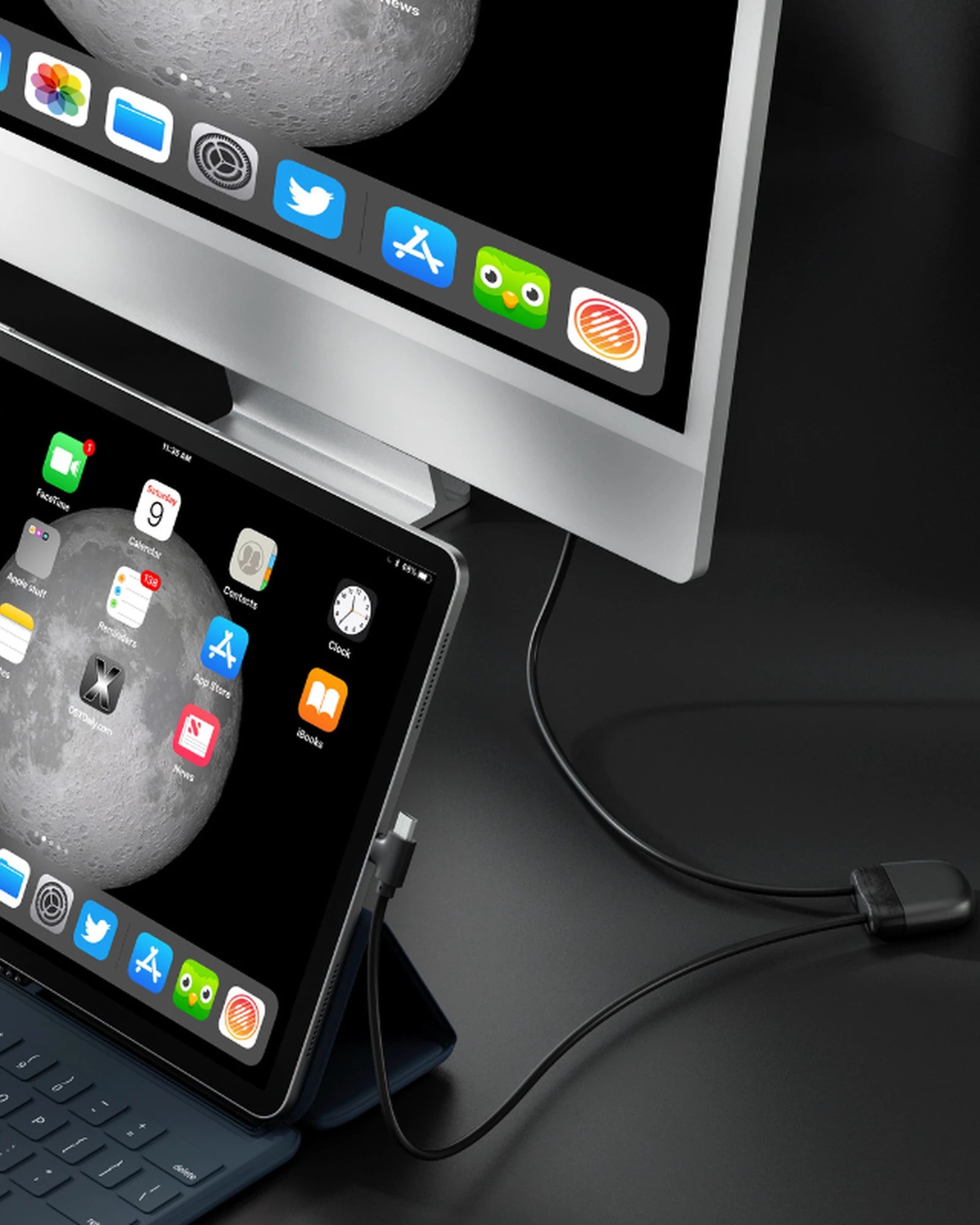 Kabel do ładowania USB i USB-C z nadrukiem - 18