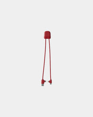 Kabel do ładowania USB i USB-C z nadrukiem - Czerwony
