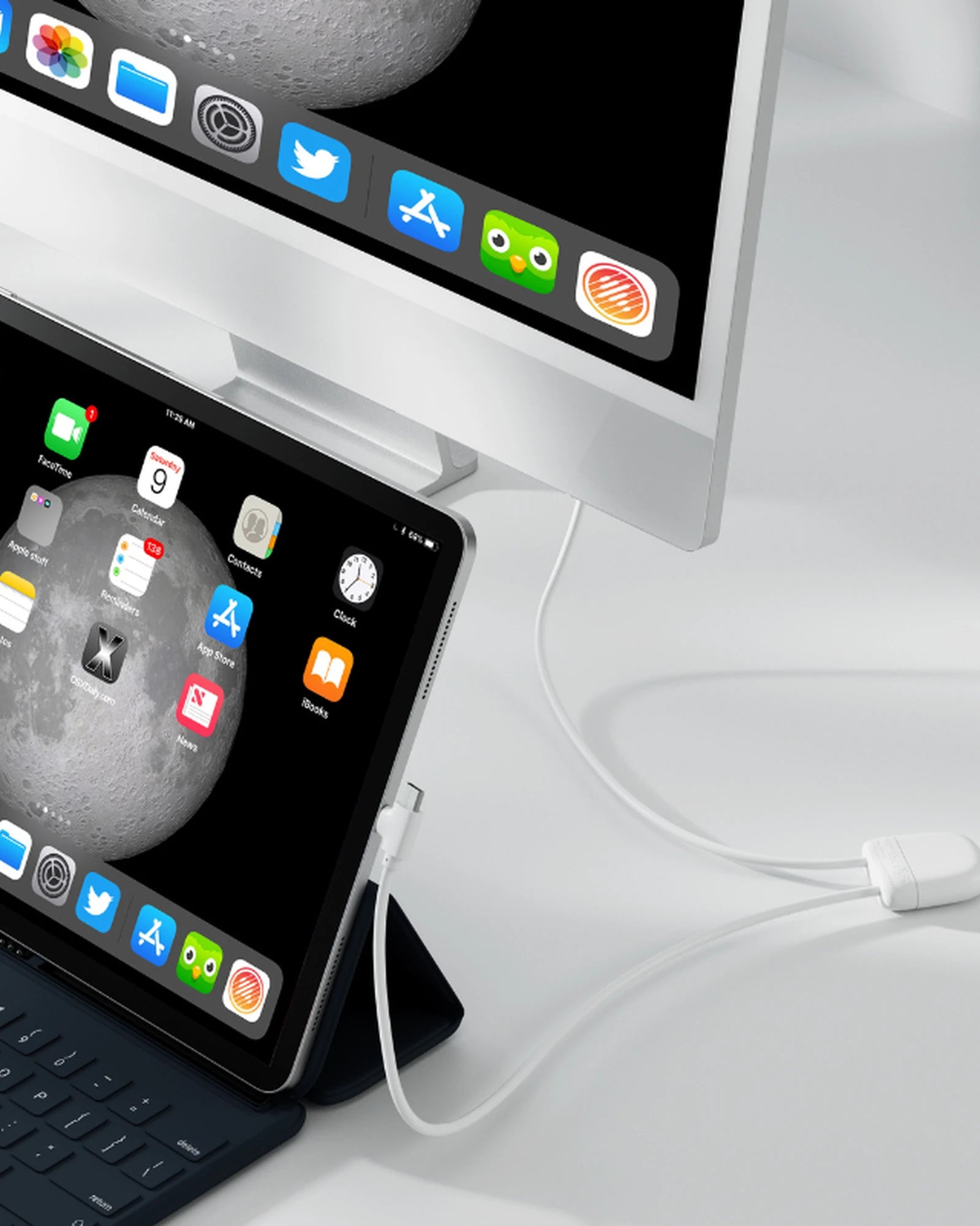 Kabel do ładowania USB i USB-C z nadrukiem - 3
