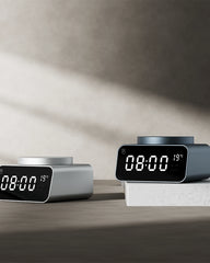 Budzik z aluminium z recyklingu Reddi Alarm z grawerem - 5