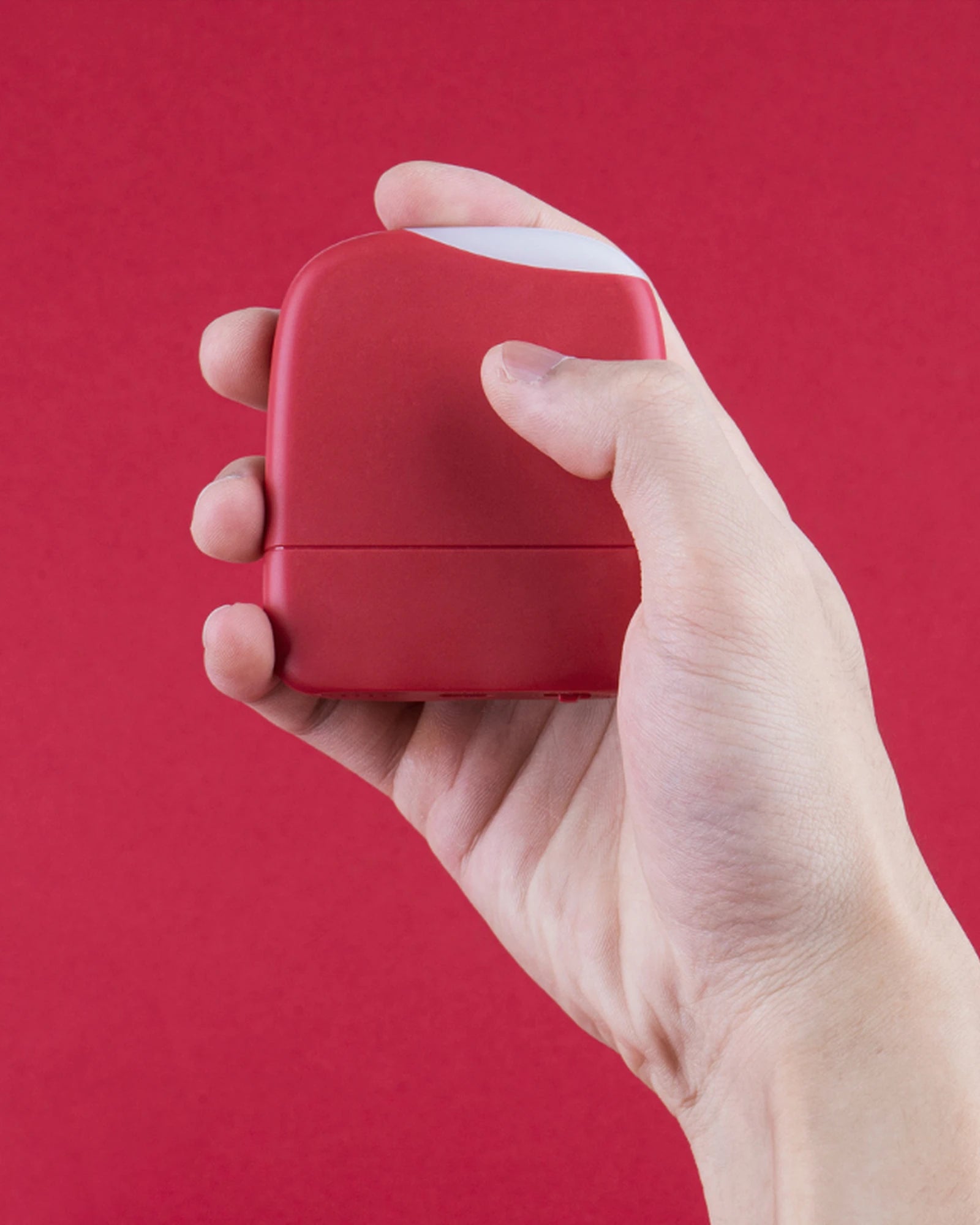 Powerbank z plastiku z recyklingu ICE-P z latarką z nadrukiem - 8