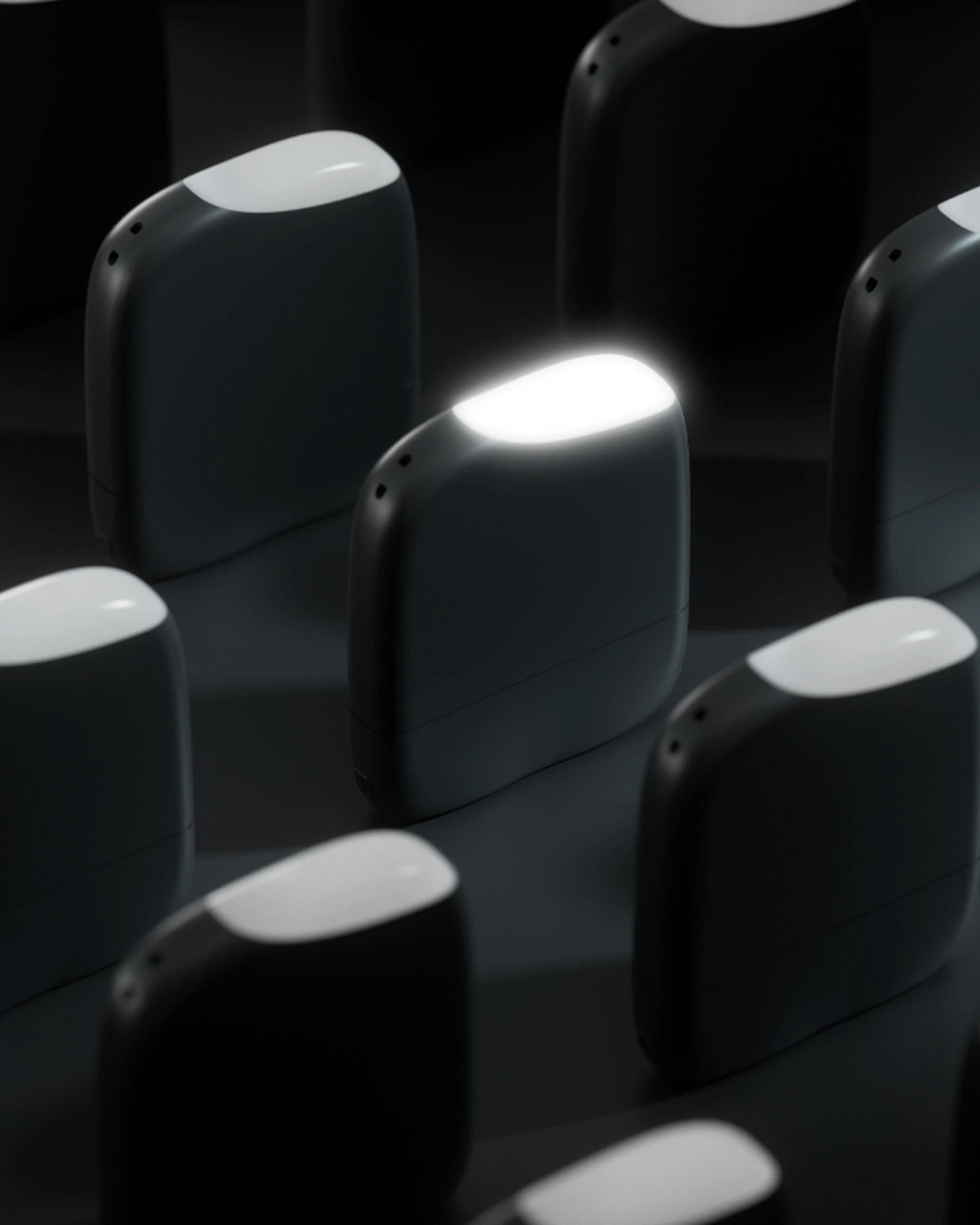 Powerbank ICE-P z plastiku z recyklingu z nadrukiem - 3