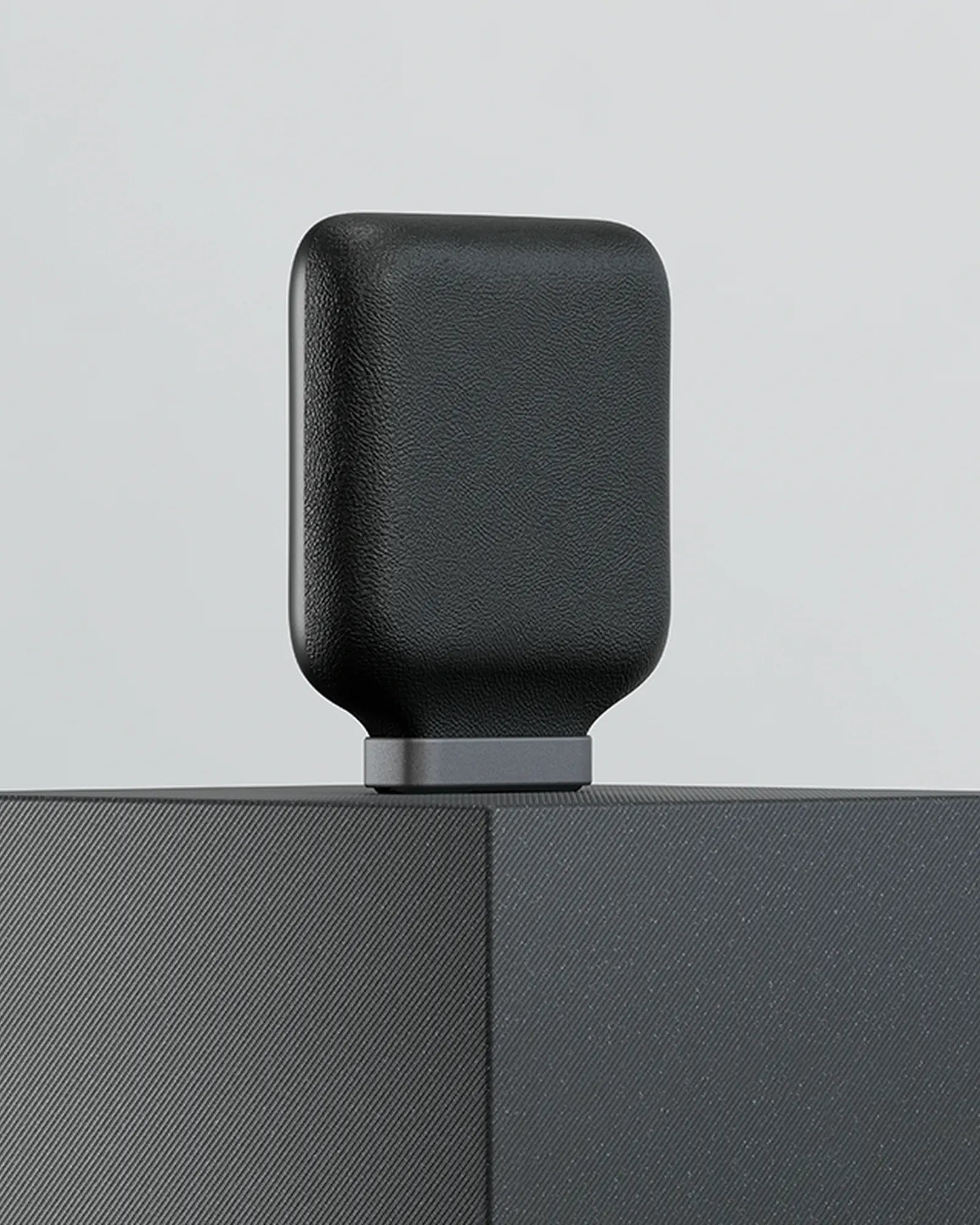 Powerbank bezprzewodowy z plastiku z recyklingu INE ODA z nadrukiem - 4