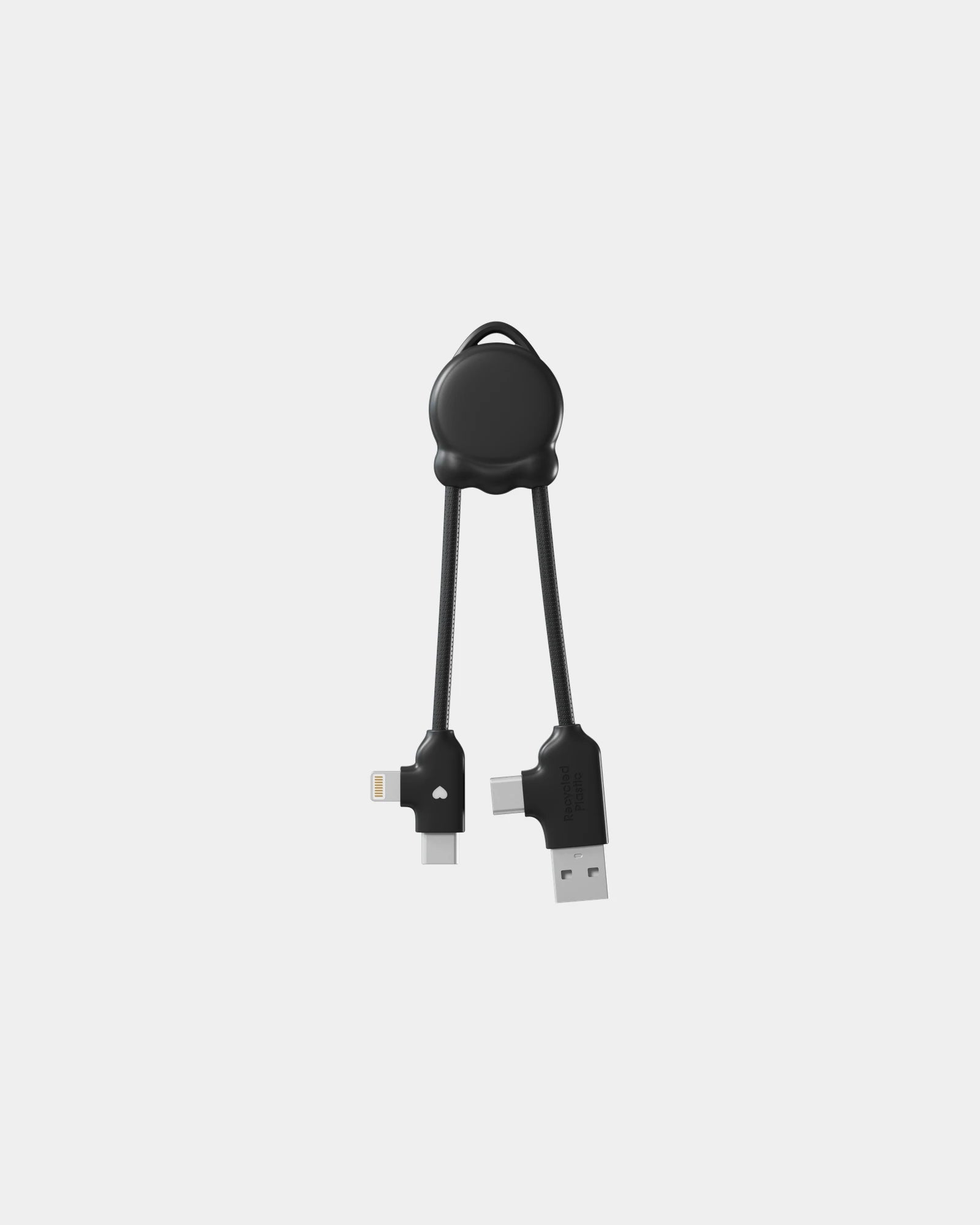Kabel do ładowania Octomini z plastiku z recyklingu z nadrukiem - 22