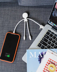 Kabel do ładowania wielozłączowy NFC z nadrukiem - 4