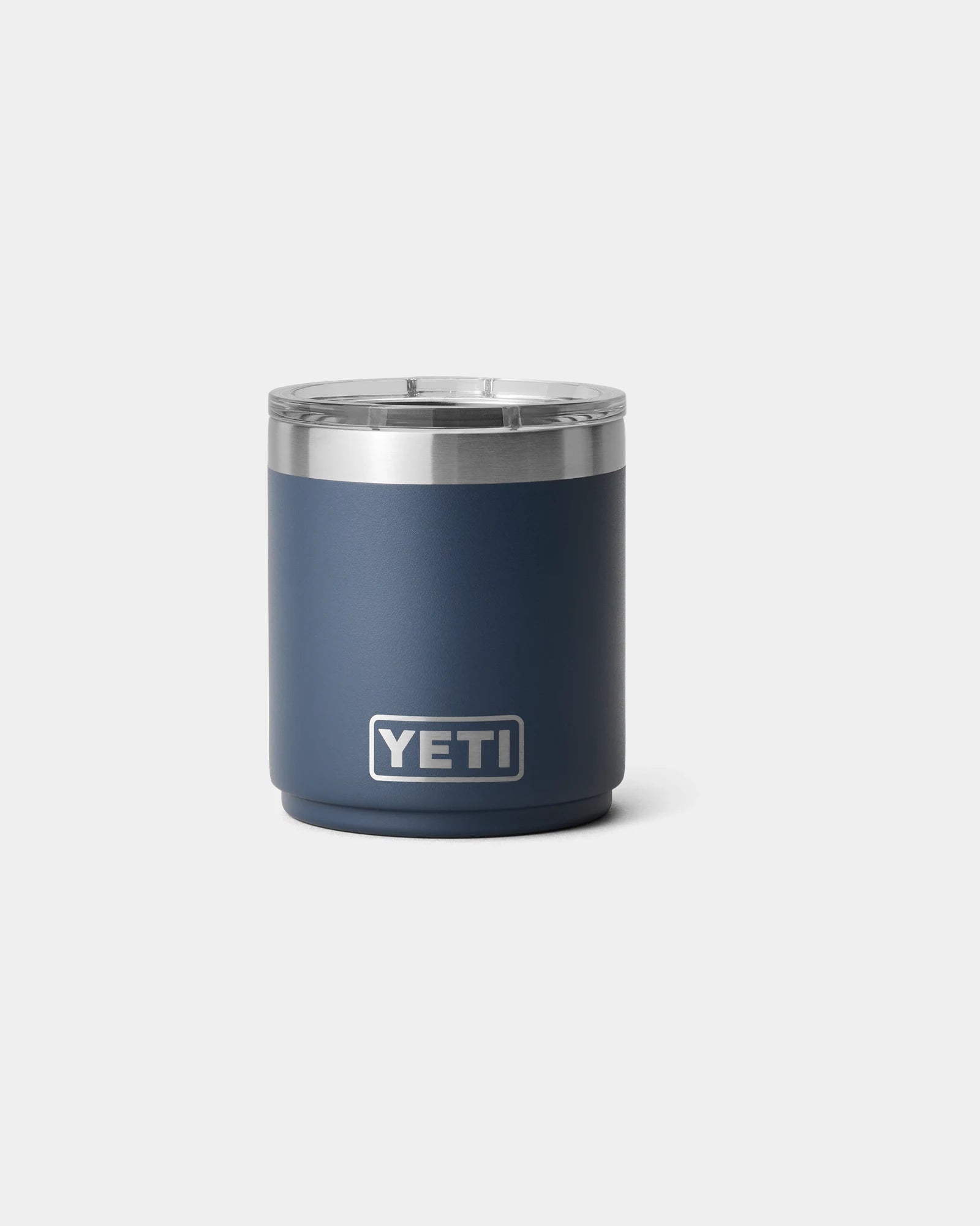 Kubek termiczny ze stali nierdzewnej 295 ml Yeti Rambler Lowball z nadrukiem - Granatowy
